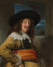 Portrait of a Member of the Haarlem Civic Guard, c. 1636/1638. Creator: Frans Hals