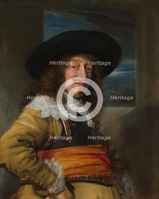 Portrait of a Member of the Haarlem Civic Guard, c. 1636/1638. Creator: Frans Hals.