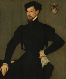 Portrait of a Member of the Quaratesi Family, 1561. Creator: Unknown