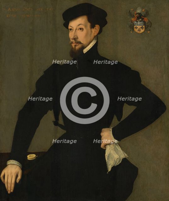 Portrait of a Member of the Quaratesi Family, 1561. Creator: Unknown.
