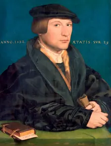 Portrait of a Member of the Wedigh Family 1532. Artist: Hans Holbein the Younger