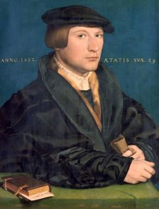 Portrait of a Member of the Wedigh Family 1532. Artist: Hans Holbein the Younger