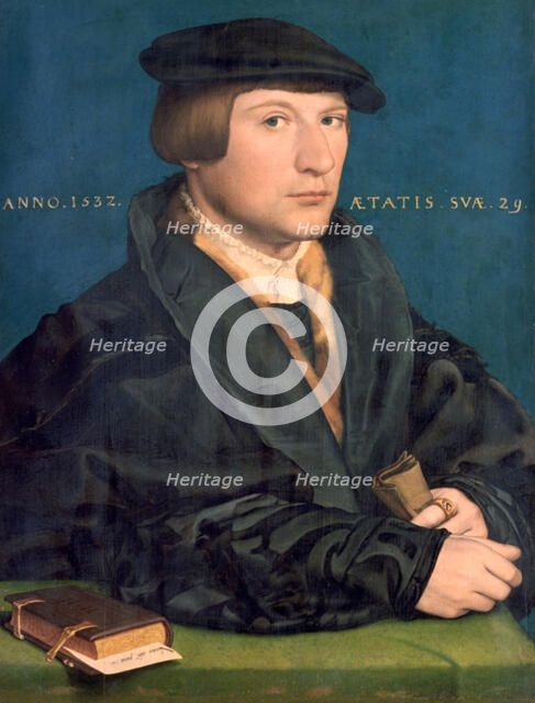 'Portrait of a Member of the Wedigh Family', 1532. Artist: Hans Holbein the Younger