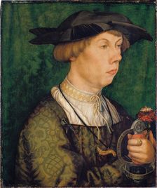 Portrait of a Member of the Weiss Family of Augsburg, 1522. Creator: Hans Holbein the Elder