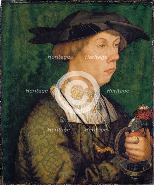 Portrait of a Member of the Weiss Family of Augsburg, 1522. Creator: Hans Holbein the Elder.