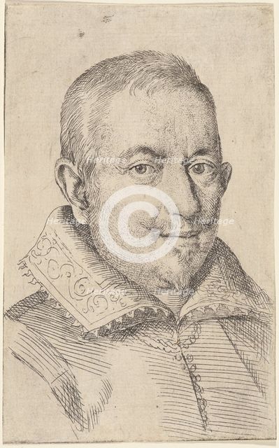 Portrait of a Middle-Aged Man. Creator: Ottavio Mario Leoni.