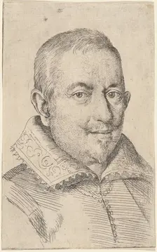 Portrait of a Middle-Aged Man. Creator: Ottavio Mario Leoni