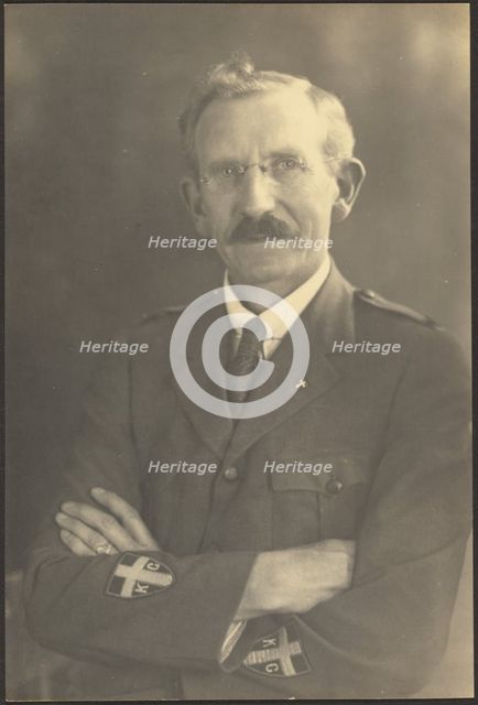 Portrait of a Military Chaplain, 1907-1943. Creator: Louis Fleckenstein.