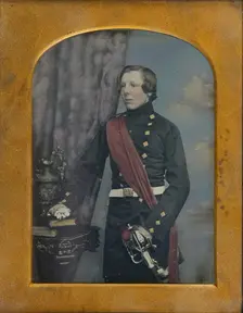 Portrait of a Military Man, 1852-1855. Creator: William Edward Kilburn