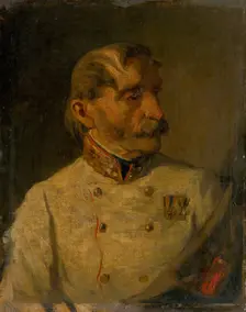 Portrait of a Military Officer, 1850-1870. Creator: Hans Canon