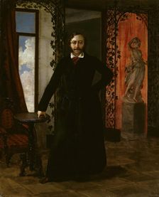 Portrait of a Military Retiree, 1840. Creator: Pyotr Zakharov