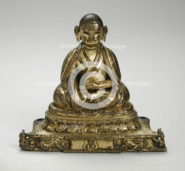 Portrait of a Monk, 14th century. Creator: Unknown.