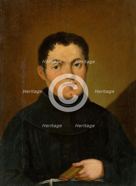Portrait of a Monk, 1860-1890. Creator: Unknown.