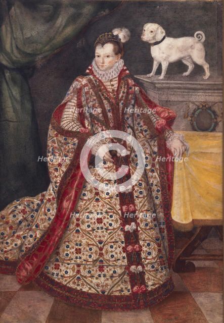 Portrait of a Moravian Woman. Creator:  Pieter Pietersz the Younger.