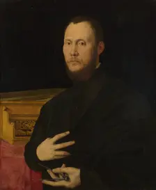 Portrait of a Musician, c. 1565. Artist: Campi, Bernardino (1522-1591)