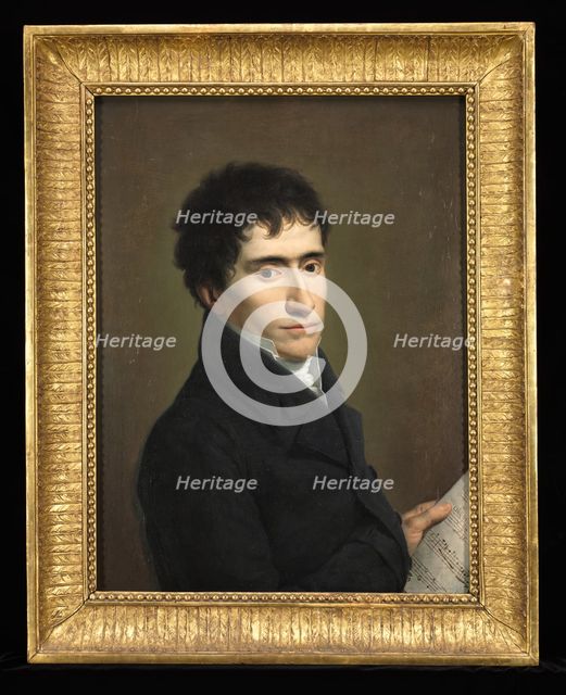 Portrait of a Musician, c. 1800. Creator: Andrea Appiani (Italian, 1754-1817).