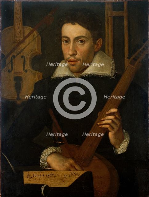 Portrait of a Musician, c1570-1590. Artist: Unknown.