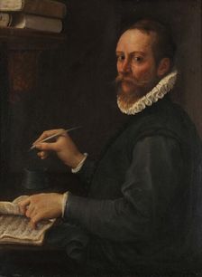Portrait of a Musician, c1587. Creator: Carracci, Annibale (1560-1609)
