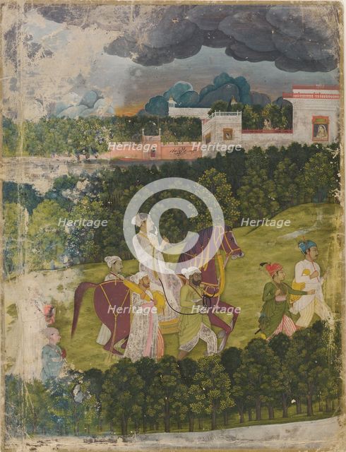 Portrait of a nawab, 1730-40. Creator: Unknown.