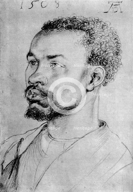 'Portrait of a Negro', 1508, (1936). Artist: Albrecht Dürer