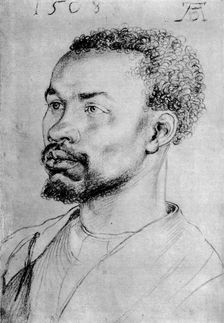 Portrait of a Negro 1508, (1936). Artist: Albrecht Dürer