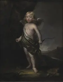 Portrait of a Noble Boy in Cupid's Costume, 1625-1682. Creator: Abraham Wuchters