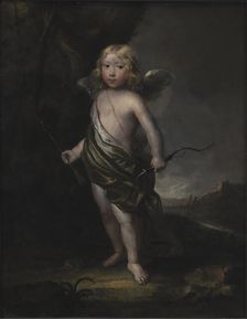 Portrait of a Noble Boy in Cupid's Costume, 1625-1682. Creator: Abraham Wuchters