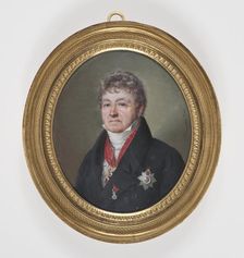 Portrait of a noble man, early 19th century. Creator: Lizinska de Mirbel