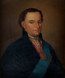 Portrait of a Nobleman, 1855. Creator: Stanislaw Bartus