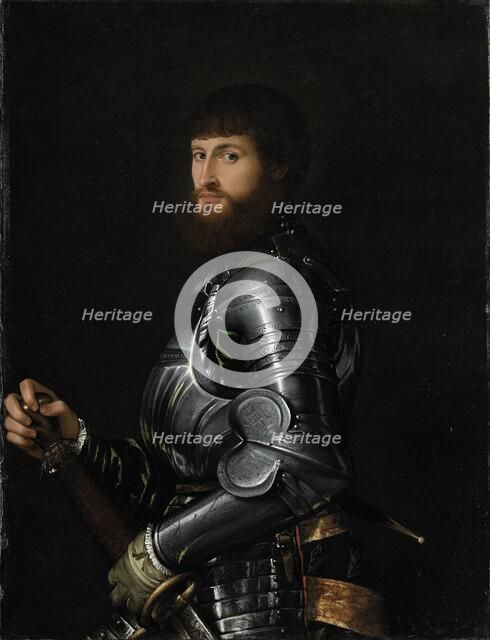 Portrait of a Nobleman in Armor, 1540-1560. Creator: Anon.