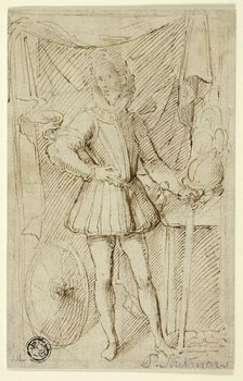 Portrait of a Nobleman in Armor, n.d. Creator: Pieter Soutman