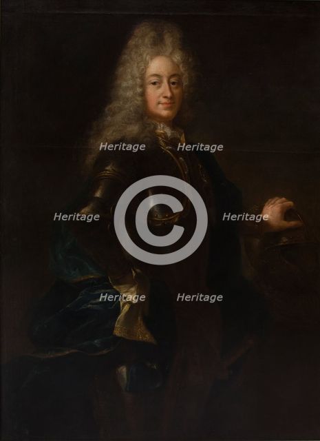 Portrait of a Nobleman in Armour, c1718. Creator: Adam Manyoki.