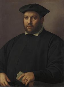Portrait of a Nobleman of the Capponi Family, 1555. Creator: Ridolfo Ghirlandaio