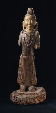 Portrait of a Noblewoman, 13th century. Creator: Unknown