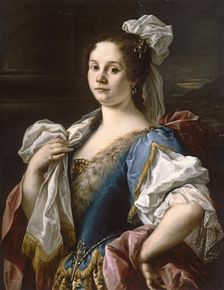 Portrait of a Noblewoman, c1750. Creator: Sebastiano Ceccarini