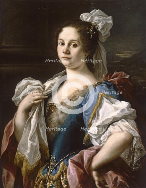 Portrait of a Noblewoman, c1750. Creator: Sebastiano Ceccarini.