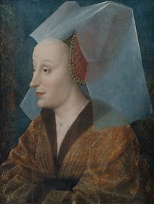 Portrait of a Noblewoman, Probably Isabella of Portugal (1397-1472). Creator: Netherlandish Painter (early 16th century)