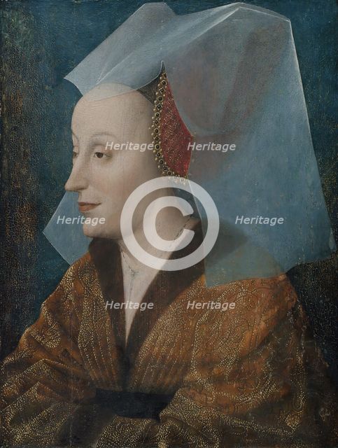 Portrait of a Noblewoman, Probably Isabella of Portugal (1397-1472). Creator: Netherlandish Painter (early 16th century).