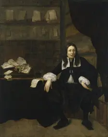Portrait of a Notary, 1670. Creator: Michiel van Musscher