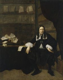Portrait of a Notary, 1670. Creator: Michiel van Musscher