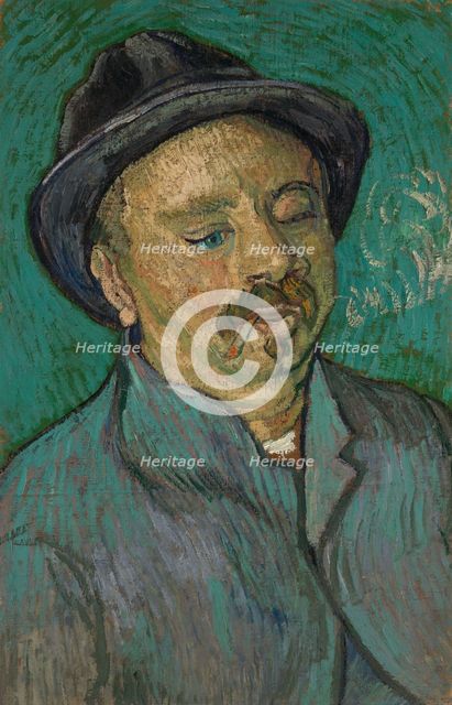 Portrait of a One-Eyed Man, 1889. Creator: Gogh, Vincent, van (1853-1890).