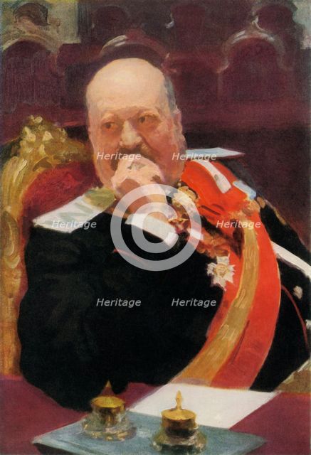 'Portrait of A. P. Ignatiev', 1902, (1965). Creator: Il'ya Repin.