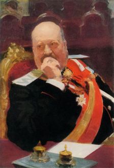 Portrait of A. P. Ignatiev 1902, (1965). Creator: Il'ya Repin