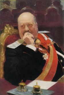 Portrait of A. P. Ignatiev 1902, (1965). Creator: Il'ya Repin