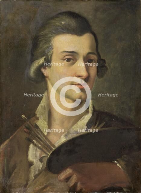 Portrait of a Painter, 1700-1799. Creator: Anon.