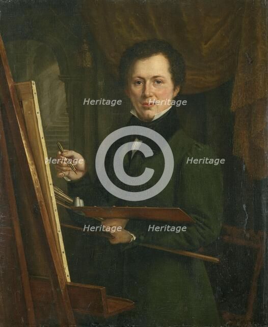 Portrait of a Painter, c.1830. Creator: Anon.