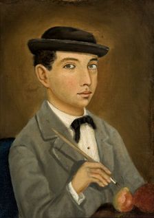 Portrait of a Painter, c1920. Creator: Unknown