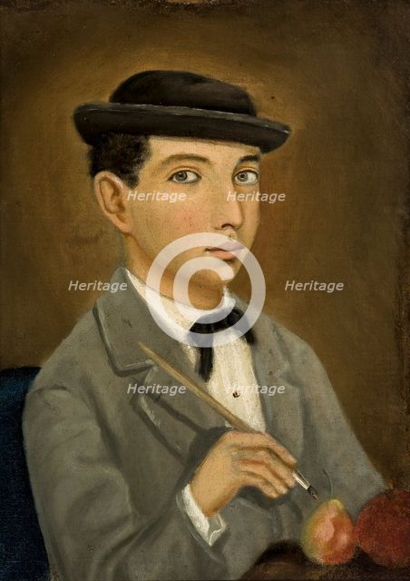 Portrait of a Painter, c1920. Creator: Unknown.