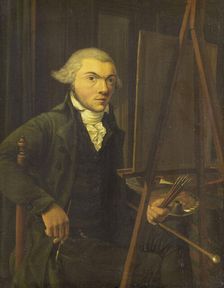 Portrait of a Painter, probably Harmanus Uppink, 1785-1791. Creator: Willem Uppink