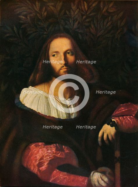 'Portrait of a Poet', 1516, (1909). Creator: Jacopo Palma il Vecchio.